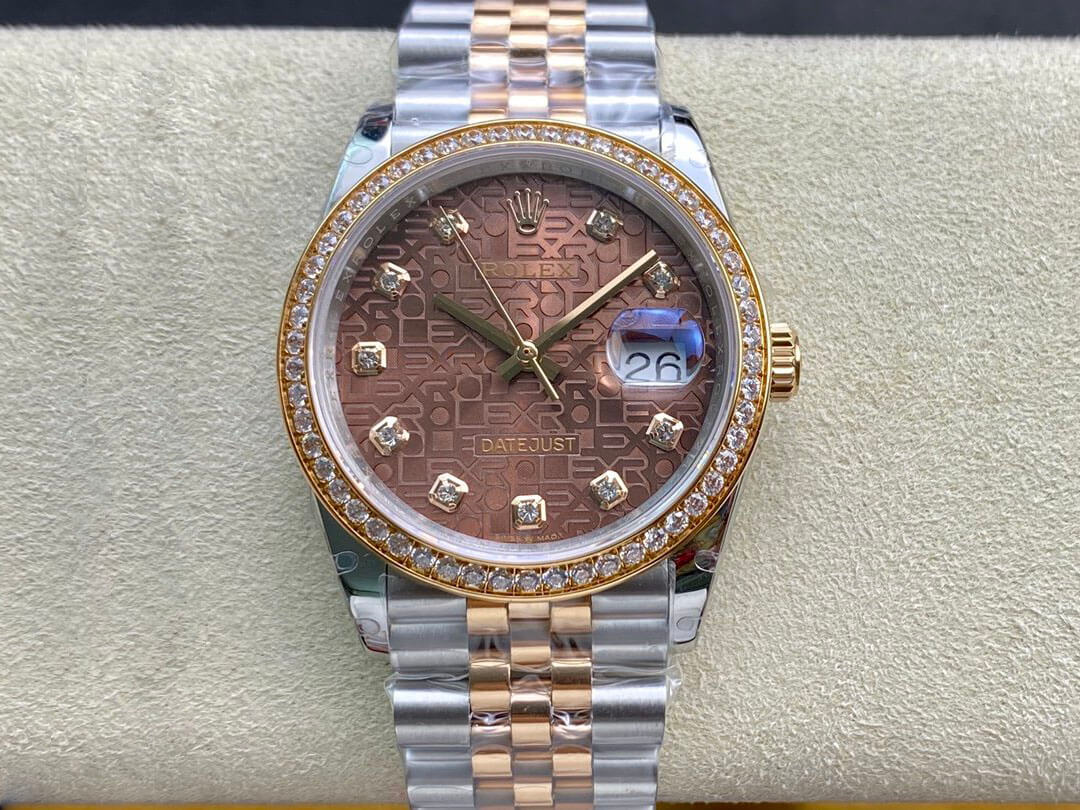 Rolex Datejust M126281RBR-0013 BP Factory Rose Gold Replica Watch Rolex Datejust M126281RBR-0013 BP Factory Rose Gold Replica Watch