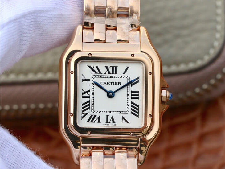 Panthere De Cartier WGPN0007 27MM 8848 Factory Rose Gold Replica Watch Panthere De Cartier WGPN0007 27MM 8848 Factory Rose Gold Replica Watch