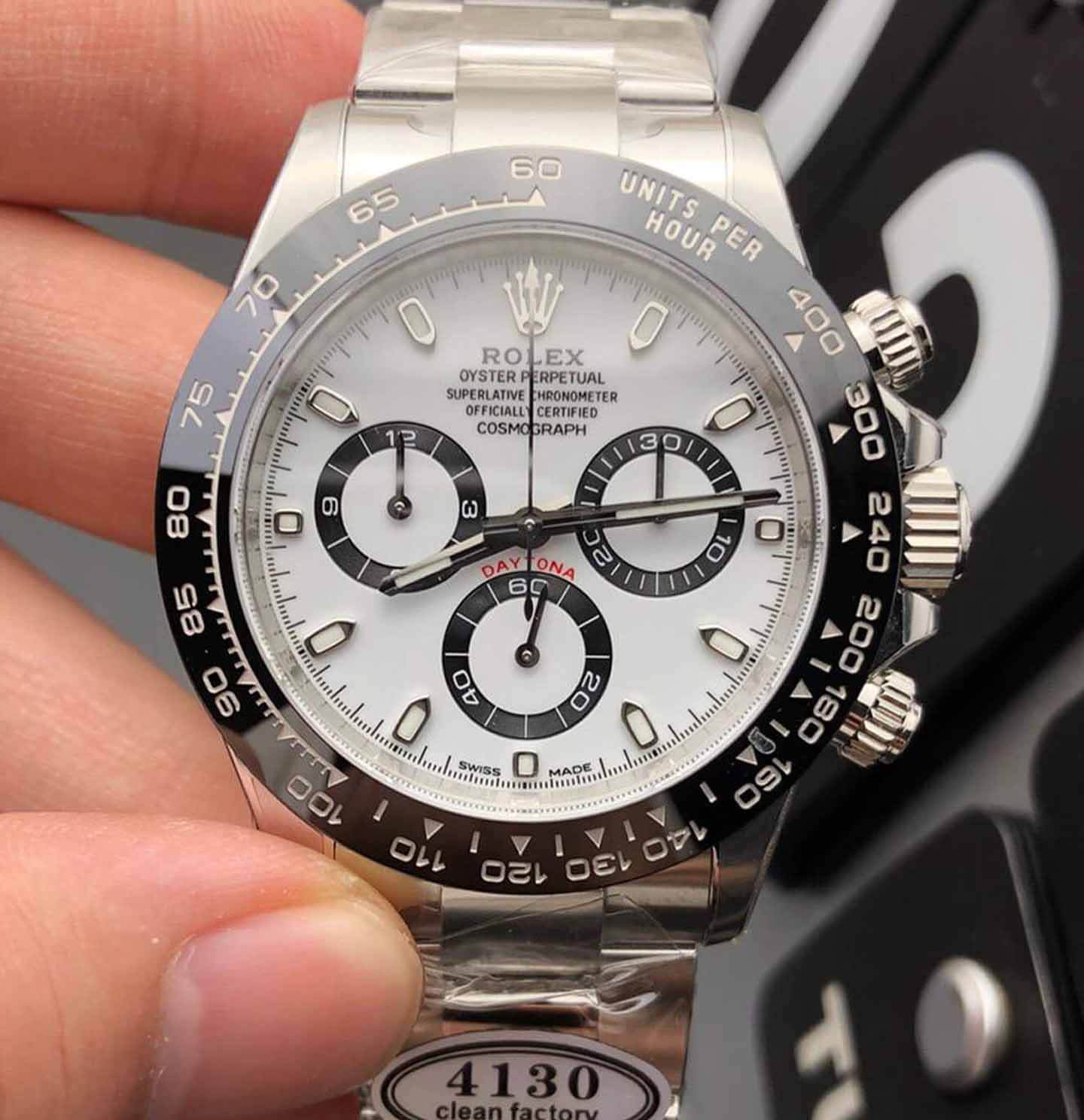 Rolex Cosmograph Daytona M116500LN-0001 Clean Factory V2 Stainless Steel White Dial Replica Watch Rolex Cosmograph Daytona M116500LN-0001 Clean Factory V2 Stainless Steel White Dial Replica Watch