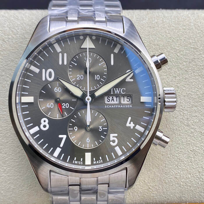 IWC Pilot IW377719 ZF Factory Stainless Steel Replica Watch IWC Pilot IW377719 ZF Factory Stainless Steel Replica Watch