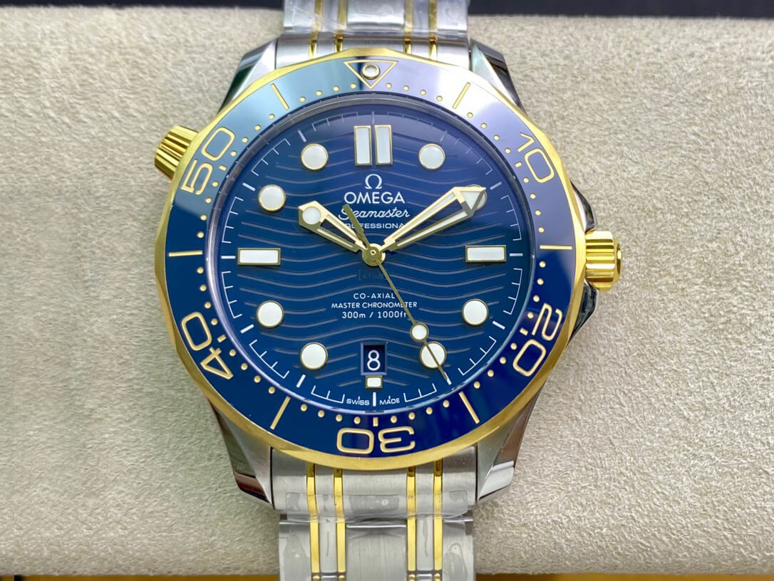 Omega Seamaster Diver 300M 210.20.42.20.03.001 OR Factory Blue Dial Replica Watch Omega Seamaster Diver 300M 210.20.42.20.03.001 OR Factory Blue Dial Replica Watch