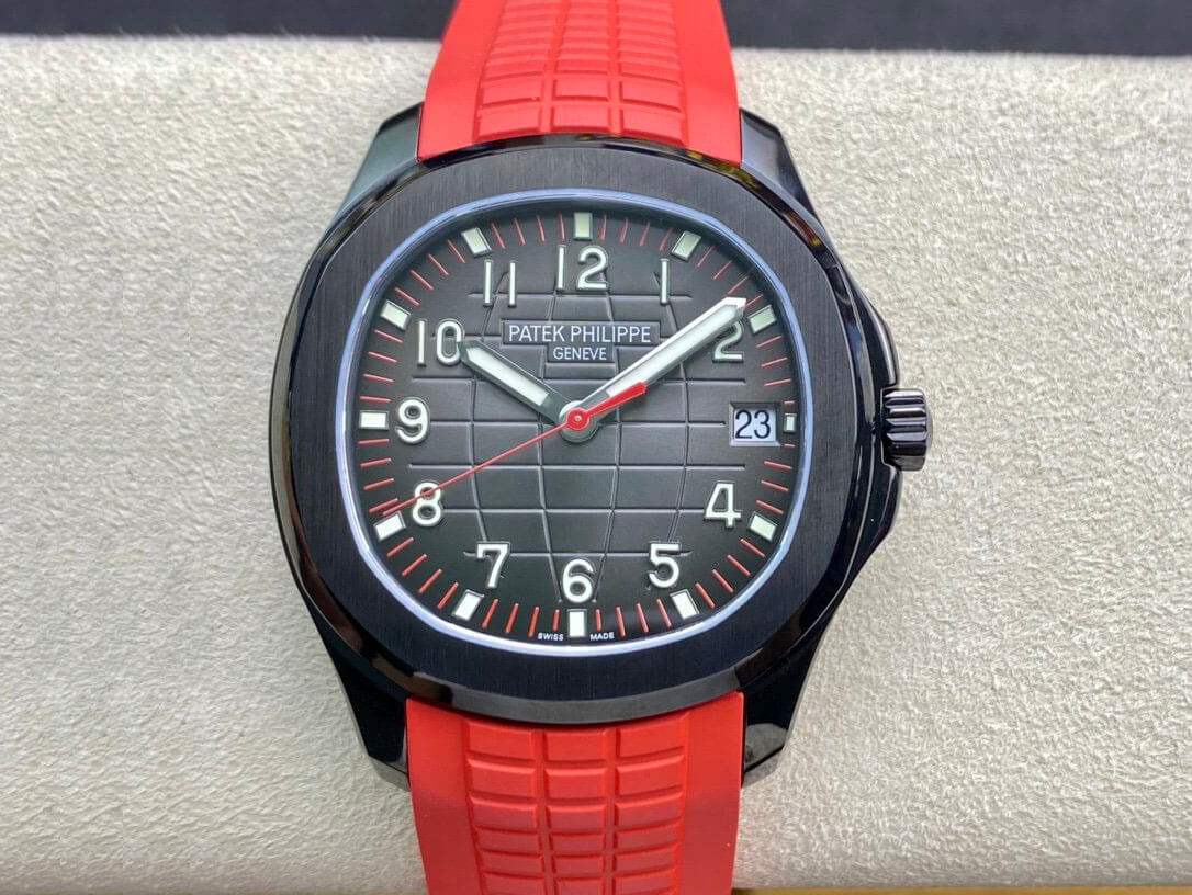 Patek Philippe Aquanaut PP5167 ZF Factory DLC Black Case Replica Watch Patek Philippe Aquanaut PP5167 ZF Factory DLC Black Case Replica Watch