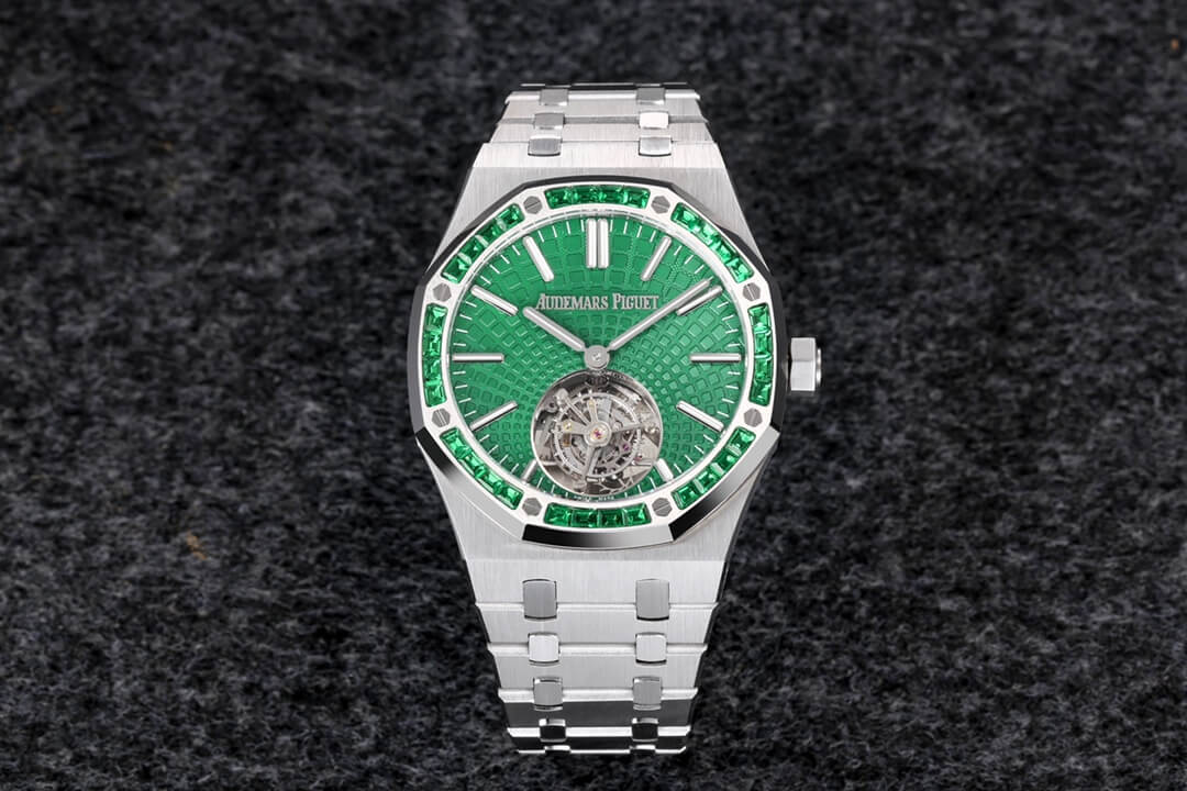 Audemars Piguet Royal Oak Tourbillon 26532IC.EE.1220TI.01 R8 Factory Green Dial Replica Watch Audemars Piguet Royal Oak Tourbillon 26532IC.EE.1220TI.01 R8 Factory Green Dial Replica Watch