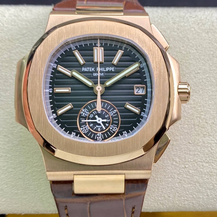 Patek Philippe Nautilus 5980 3K Factory V2 Black Dial Replica Watch Patek Philippe Nautilus 5980 3K Factory V2 Black Dial Replica Watch