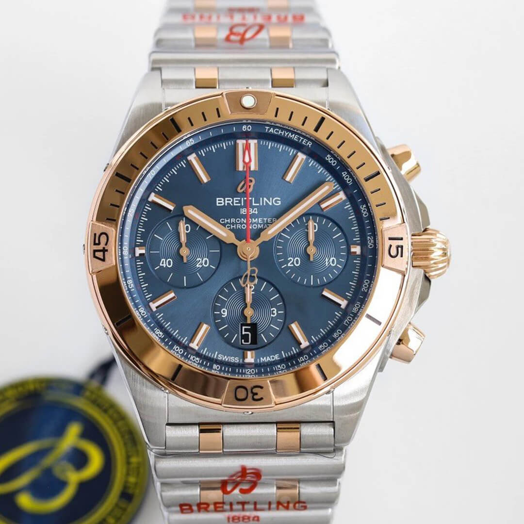 Breitling Chronomat UB0134101C1U1 GF Factory Rose Gold Replica Watch Breitling Chronomat UB0134101C1U1 GF Factory Rose Gold Replica Watch