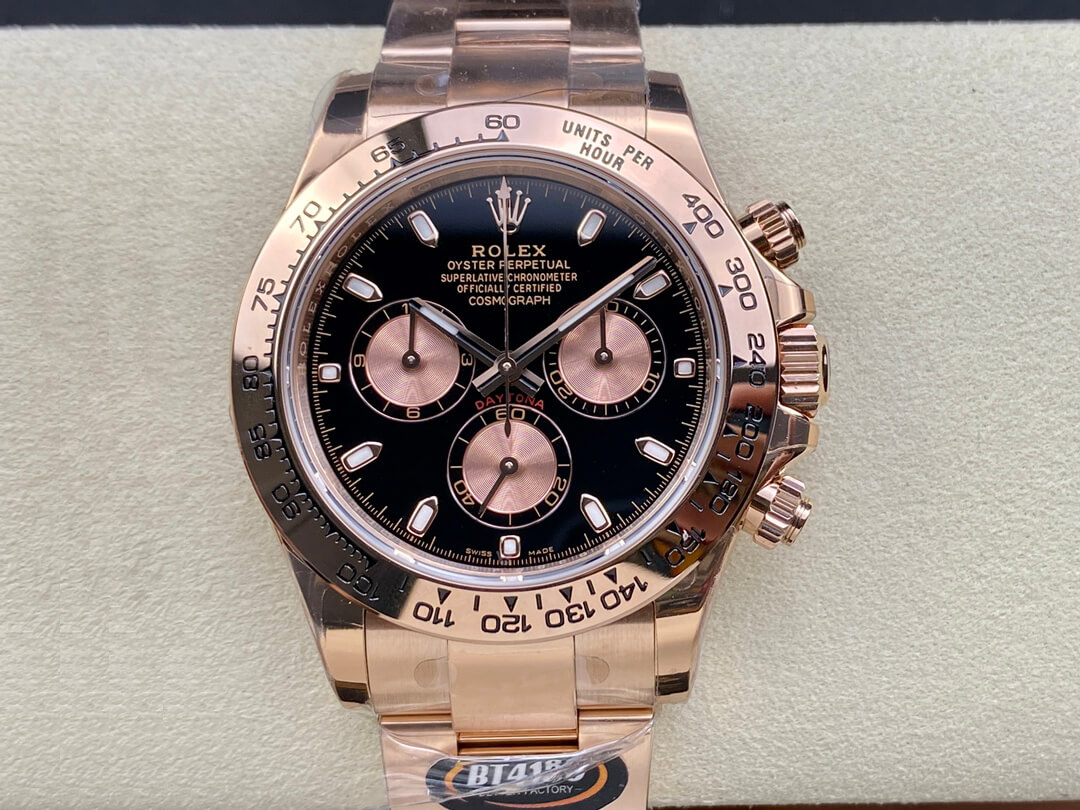 Rolex Daytona M116505-0008 BT Factory Rose Gold Replica Watch Rolex Daytona M116505-0008 BT Factory Rose Gold Replica Watch