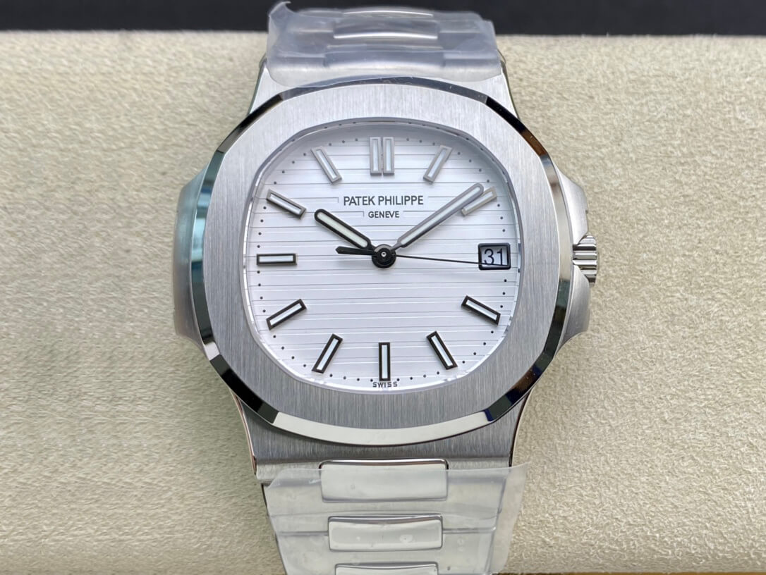 Patek Philippe Nautilus 5711/1A-011 3K Factory White Dial Replica Watch Patek Philippe Nautilus 5711/1A-011 3K Factory White Dial Replica Watch