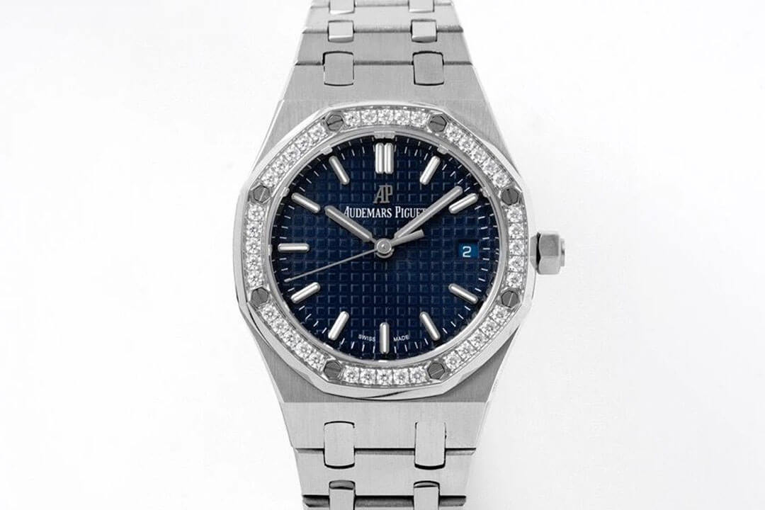 Audemars Piguet Royal Oak 77351ST.ZZ.1261ST.01 8F Factory Diamond-set Bezel Replica Watch Audemars Piguet Royal Oak 77351ST.ZZ.1261ST.01 8F Factory Diamond-set Bezel Replica Watch