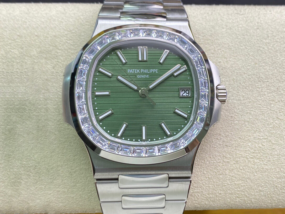 Patek Philippe Nautilus 5711/1300A-001 3K Factory Diamond-set Bezel Replica Watch Patek Philippe Nautilus 5711/1300A-001 3K Factory Diamond-set Bezel Replica Watch