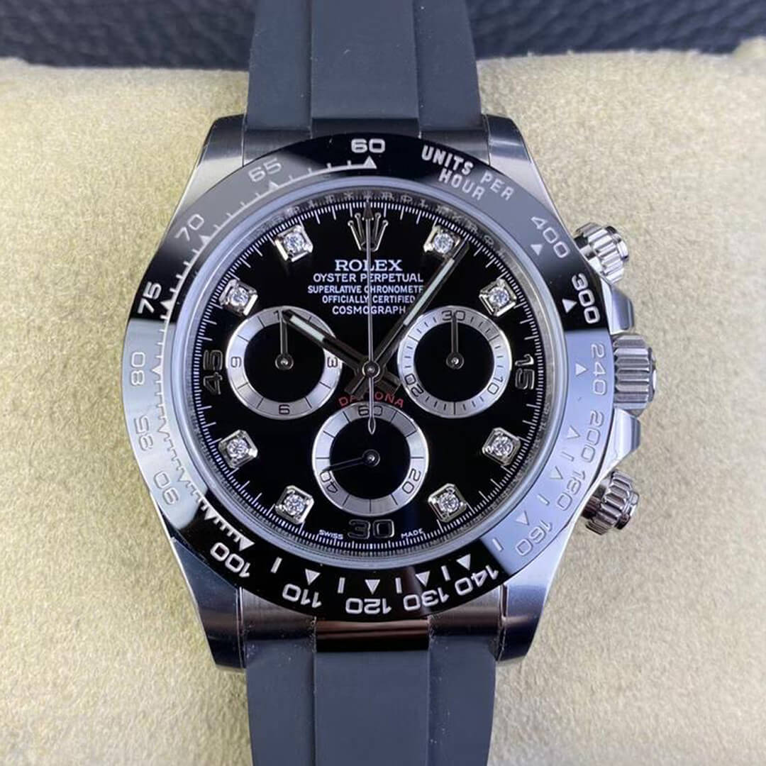 Rolex Cosmograph Daytona M116519LN-0025 Clean Factory Diamond-set Dial Replica Watch Rolex Cosmograph Daytona M116519LN-0025 Clean Factory Diamond-set Dial Replica Watch