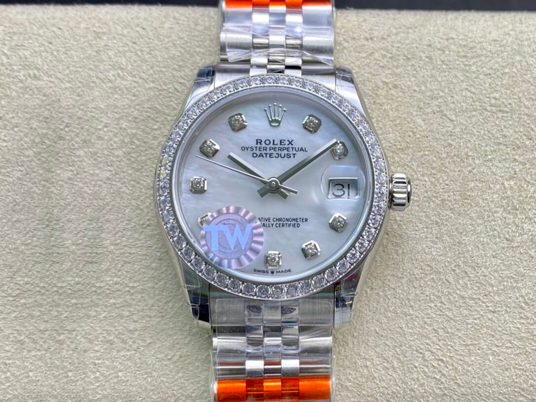 Rolex Datejust M278384RBR-0008 TW Factory Diamond Bezel Replica Watch Rolex Datejust M278384RBR-0008 TW Factory Diamond Bezel Replica Watch