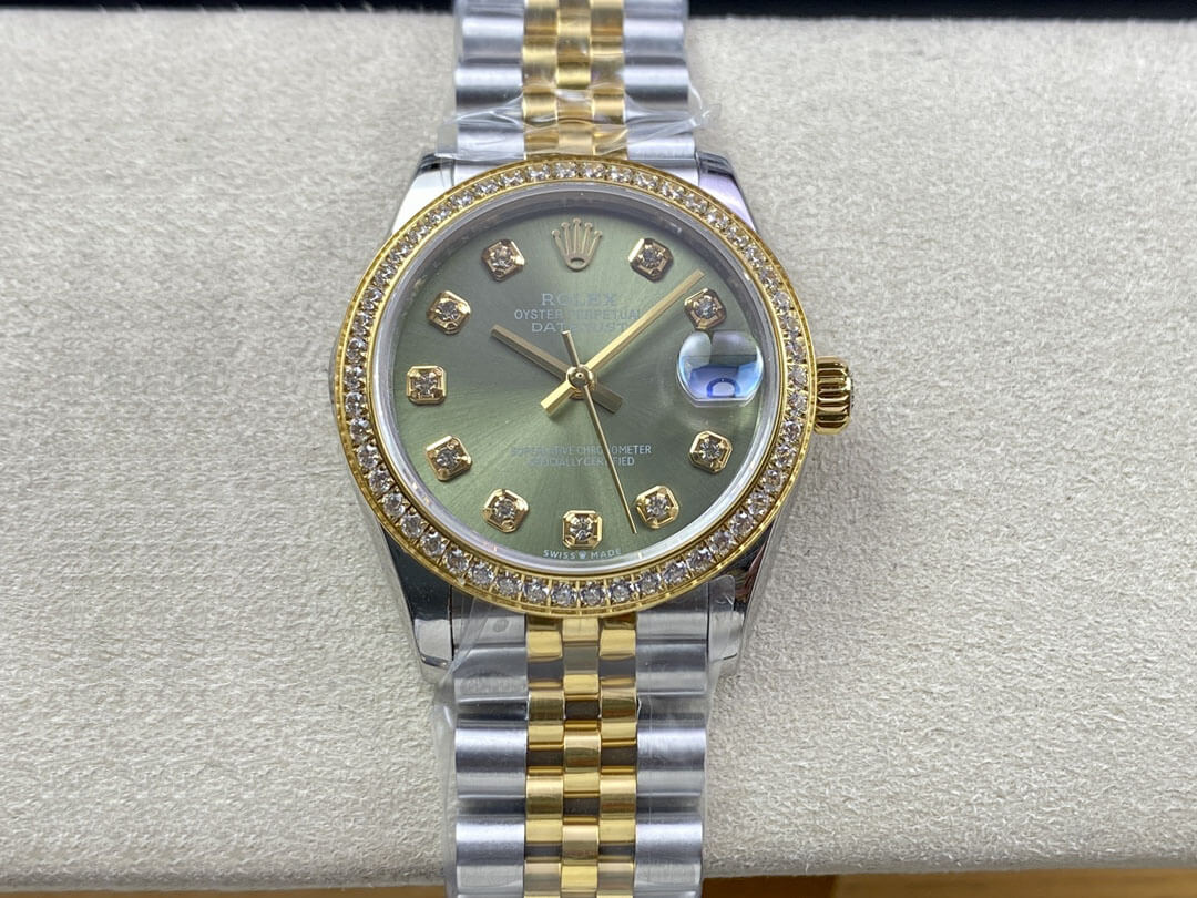 Rolex Datejust M278383RBR-0030 31MM EW Factory Green Dial Replica Watch Rolex Datejust M278383RBR-0030 31MM EW Factory Green Dial Replica Watch