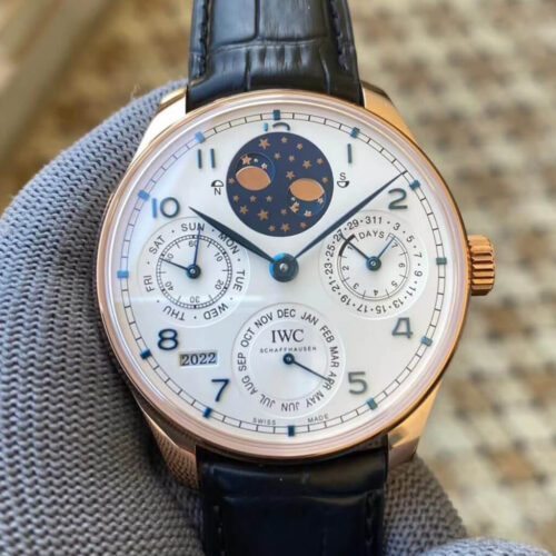 IWC Portuguese Perpetual Calendar IW503405 APS Factory Red Gold Replica Watch IWC Portuguese Perpetual Calendar IW503405 APS Factory Red Gold Replica Watch