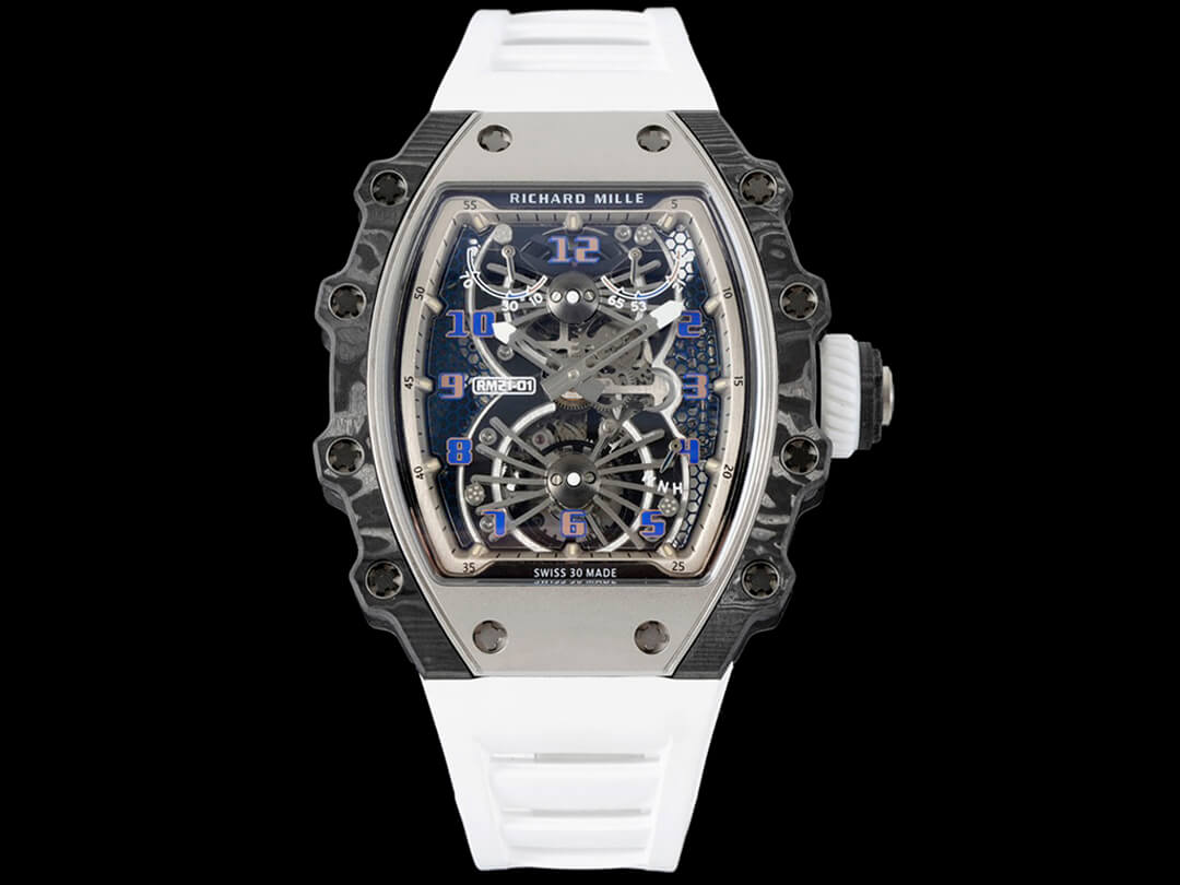 Richard Mille RM21-01 RM Factory Tourbillon Carbon Fiber Bezel Replica Watch Richard Mille RM21-01 RM Factory Tourbillon Carbon Fiber Bezel Replica Watch