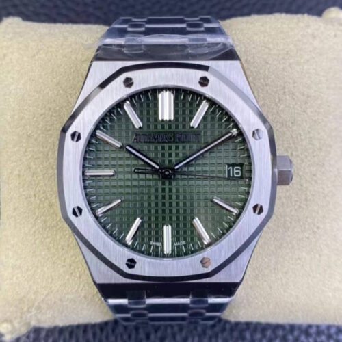 Audemars Piguet Royal Oak 15510ST.OO.1320ST.04 ZF Factory Green Dial Replica Watch Audemars Piguet Royal Oak 15510ST.OO.1320ST.04 ZF Factory Green Dial Replica Watch