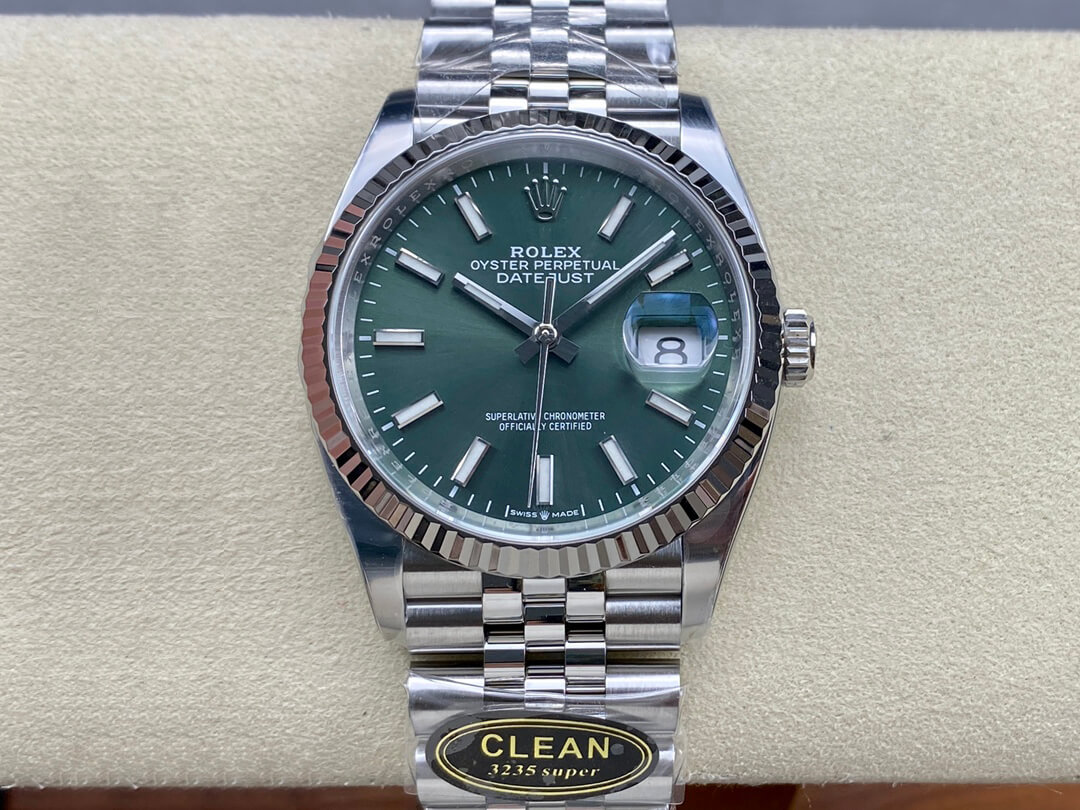 Rolex Datejust M126234-0051 36MM Clean Factory Green Dial Replica Watch Rolex Datejust M126234-0051 36MM Clean Factory Green Dial Replica Watch