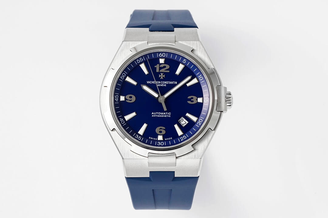 Vacheron Constantin Overseas P47040/000A-9008 PPF Factory Blue Rubber Strap Replica Watch Vacheron Constantin Overseas P47040/000A-9008 PPF Factory Blue Rubber Strap Replica Watch