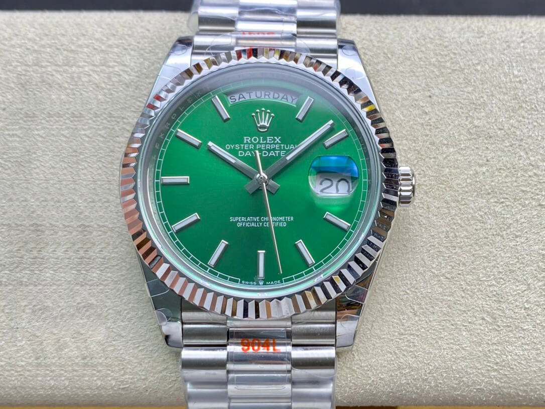 Rolex Day Date 40MM GM Factory Stainless Steel Replica Watch Rolex Day Date 40MM GM Factory Stainless Steel Replica Watch