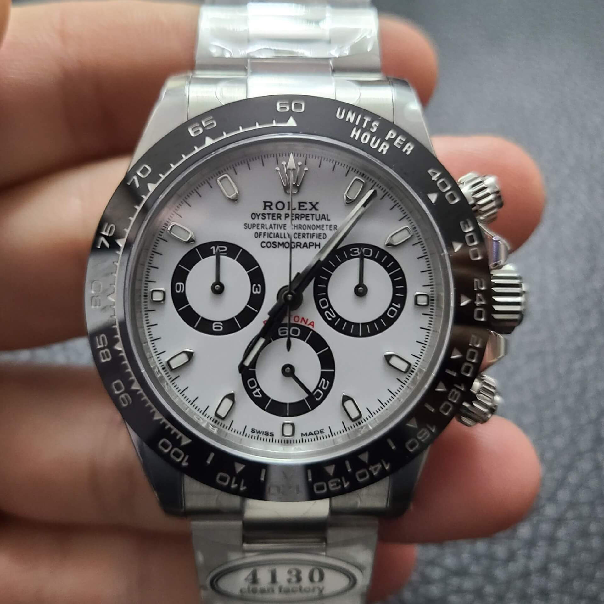 Rolex Cosmograph Daytona M116500LN-0001 Clean Factory V3 Black Bezel Replica Watch Rolex Cosmograph Daytona M116500LN-0001 Clean Factory V3 Black Bezel Replica Watch