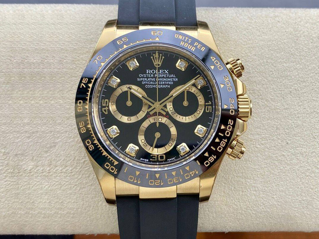 Rolex Cosmograph Daytona M116518ln-0078 Clean Factory Rubber Strap Replica Watch Rolex Cosmograph Daytona M116518ln-0078 Clean Factory Rubber Strap Replica Watch