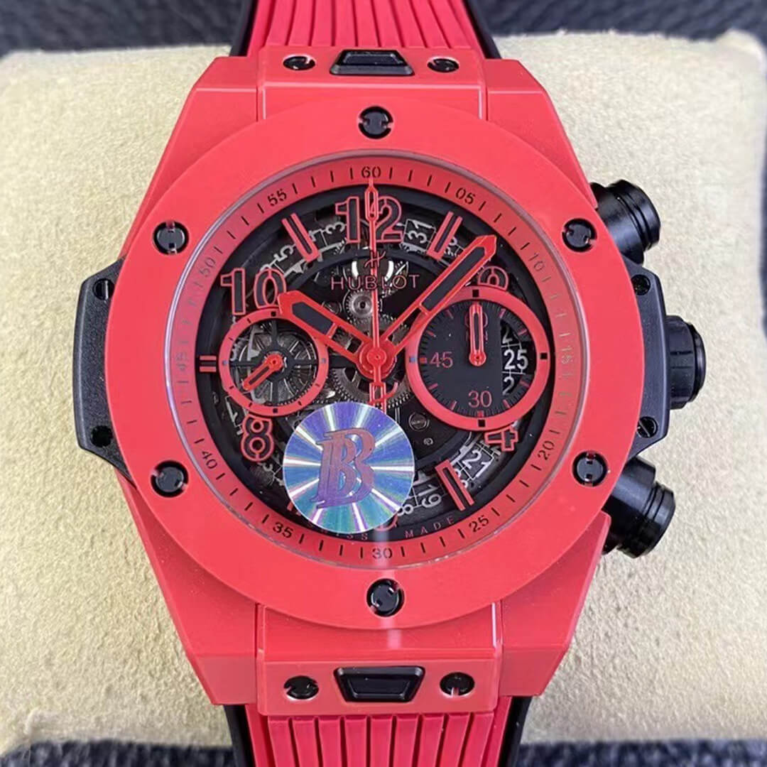 Hublot BIG BANG Unico 411.CF.8513.RX BB Factory Red Ceramics Case Replica Watch Hublot BIG BANG Unico 411.CF.8513.RX BB Factory Red Ceramics Case Replica Watch