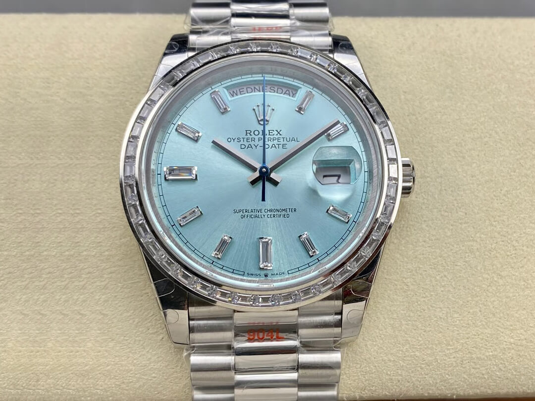 Rolex Day Date M228396TBR-0002 GM Factory Diamond Bezel Replica Watch Rolex Day Date M228396TBR-0002 GM Factory Diamond Bezel Replica Watch