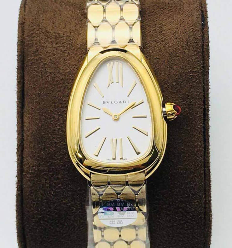 Bvlgari Serpenti BV Factory Yellow Gold Case Replica Watch Bvlgari Serpenti BV Factory Yellow Gold Case Replica Watch