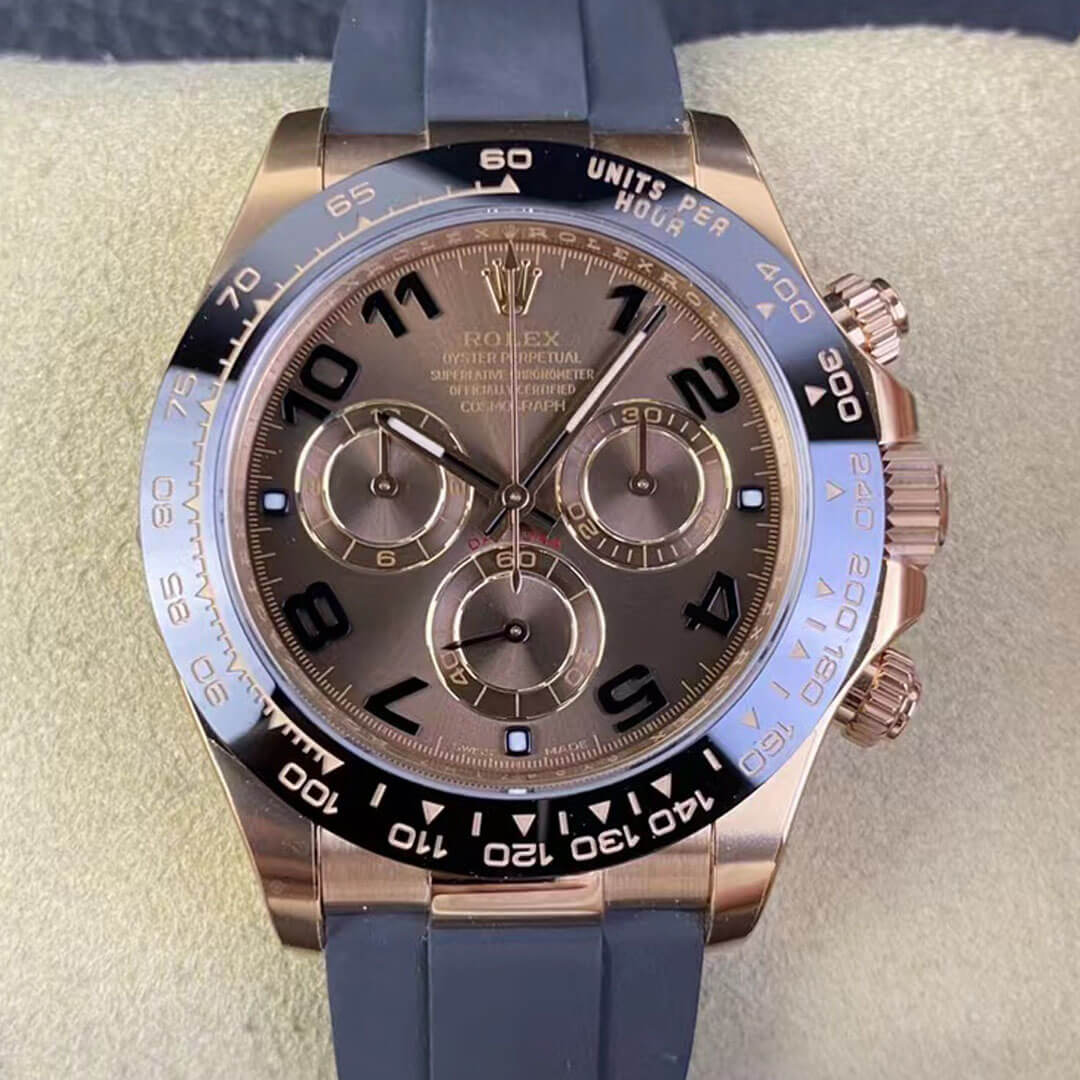 Rolex Cosmograph Daytona M116515LN-0015 Clean Factory V3 Rose Gold Replica Watch Rolex Cosmograph Daytona M116515LN-0015 Clean Factory V3 Rose Gold Replica Watch