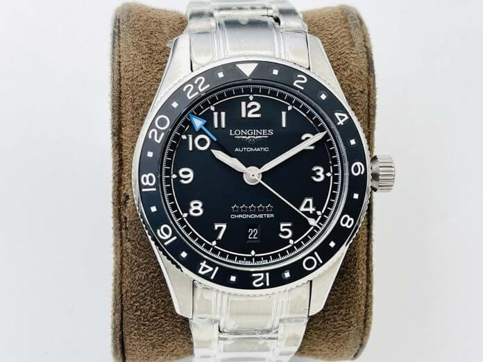 Longines Spirit ZuIu Time L3.812.4.53.6 LG Factory Black Dial Replica Watch Longines Spirit ZuIu Time L3.812.4.53.6 LG Factory Black Dial Replica Watch