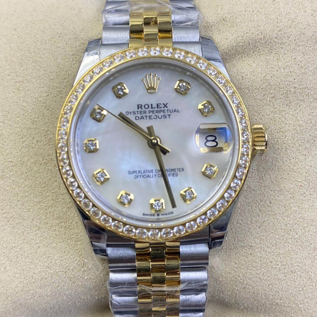 Rolex Datejust M278383RBR-0028 31MM EW Factory Diamond Bezel Replica Watch Rolex Datejust M278383RBR-0028 31MM EW Factory Diamond Bezel Replica Watch