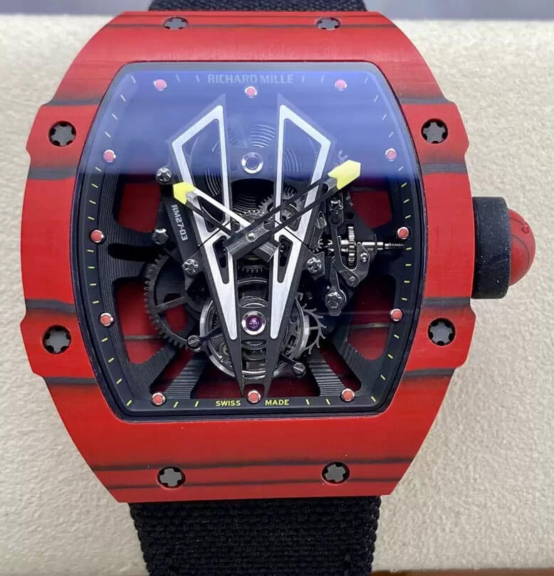 Richard Mille RM27-03 Tourbillon BBR Factory Red Carbon Fiber Case Replica Watch Richard Mille RM27-03 Tourbillon BBR Factory Red Carbon Fiber Case Replica Watch