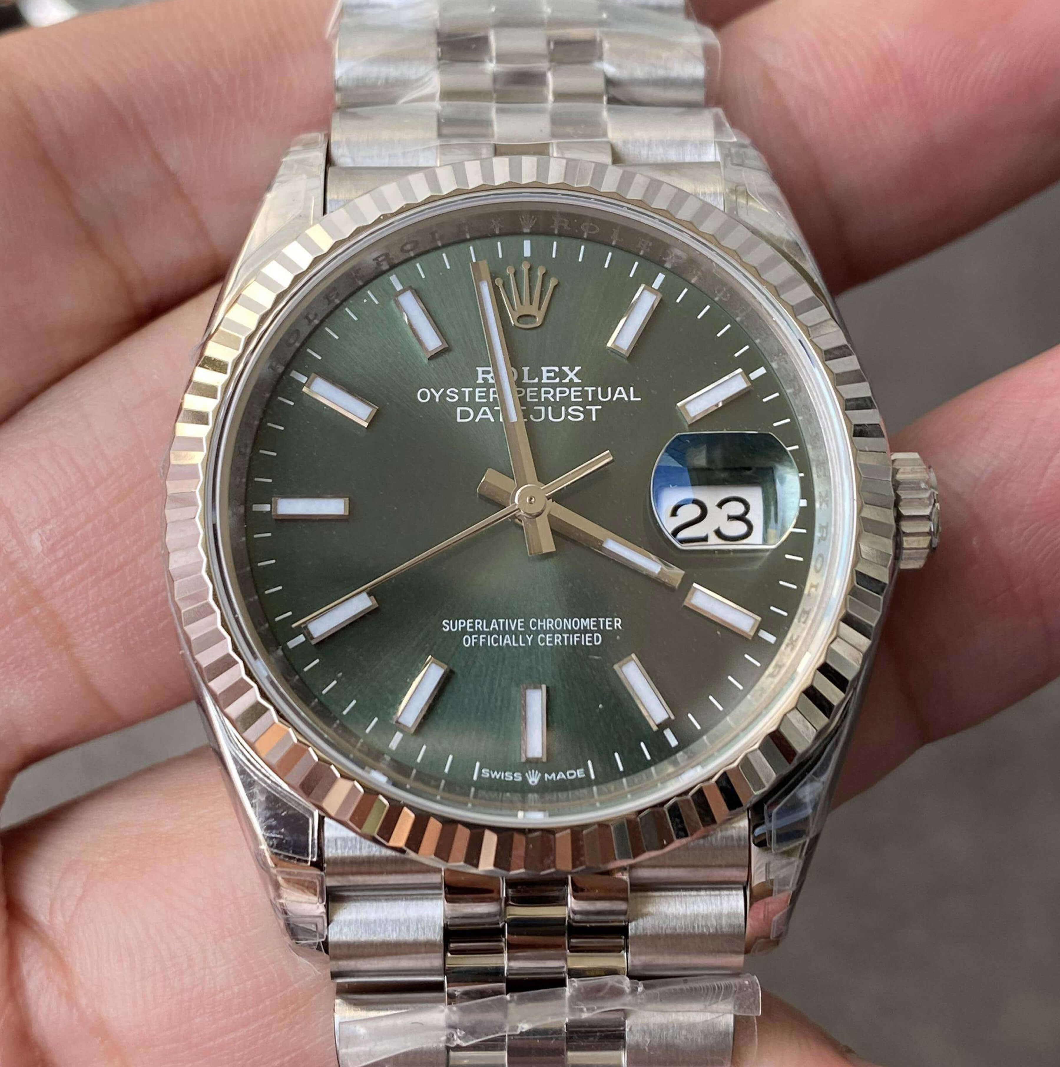 Rolex Datejust M126234-0051 36MM VS Factory Green Dial Replica Watch Rolex Datejust M126234-0051 36MM VS Factory Green Dial Replica Watch