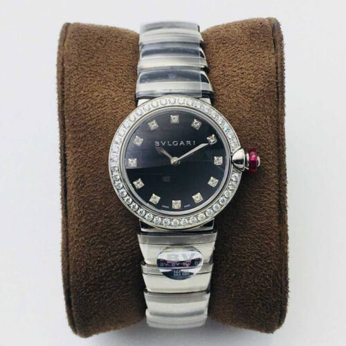 Bvlgari LVCEA BV Factory Stainless Steel Diamond Bezel Replica Watch Bvlgari LVCEA BV Factory Stainless Steel Diamond Bezel Replica Watch