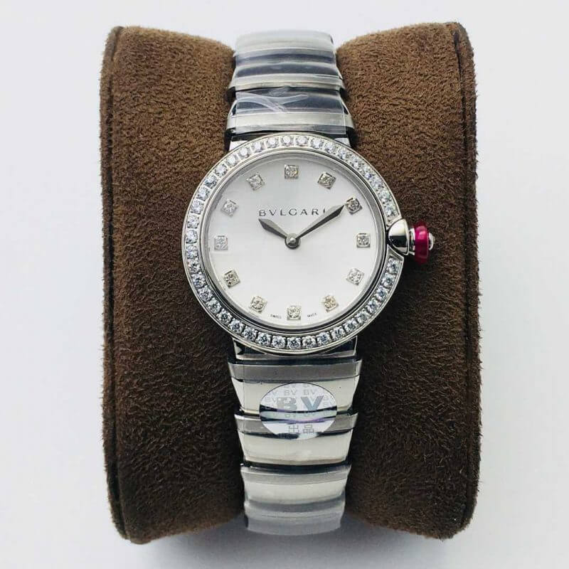 Bvlgari LVCEA BV Factory Stainless Steel White Dial Replica Watch Bvlgari LVCEA BV Factory Stainless Steel White Dial Replica Watch
