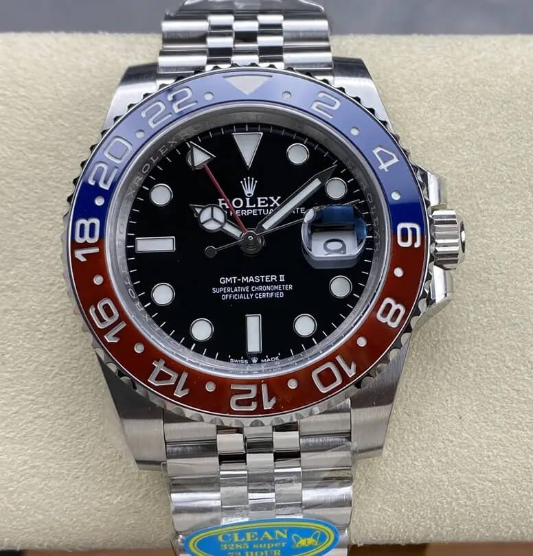 Rolex GMT Master II M126710BLRO-0001 Clean Factory V3 Steel Strap Replica Watch Rolex GMT Master II M126710BLRO-0001 Clean Factory V3 Steel Strap Replica Watch