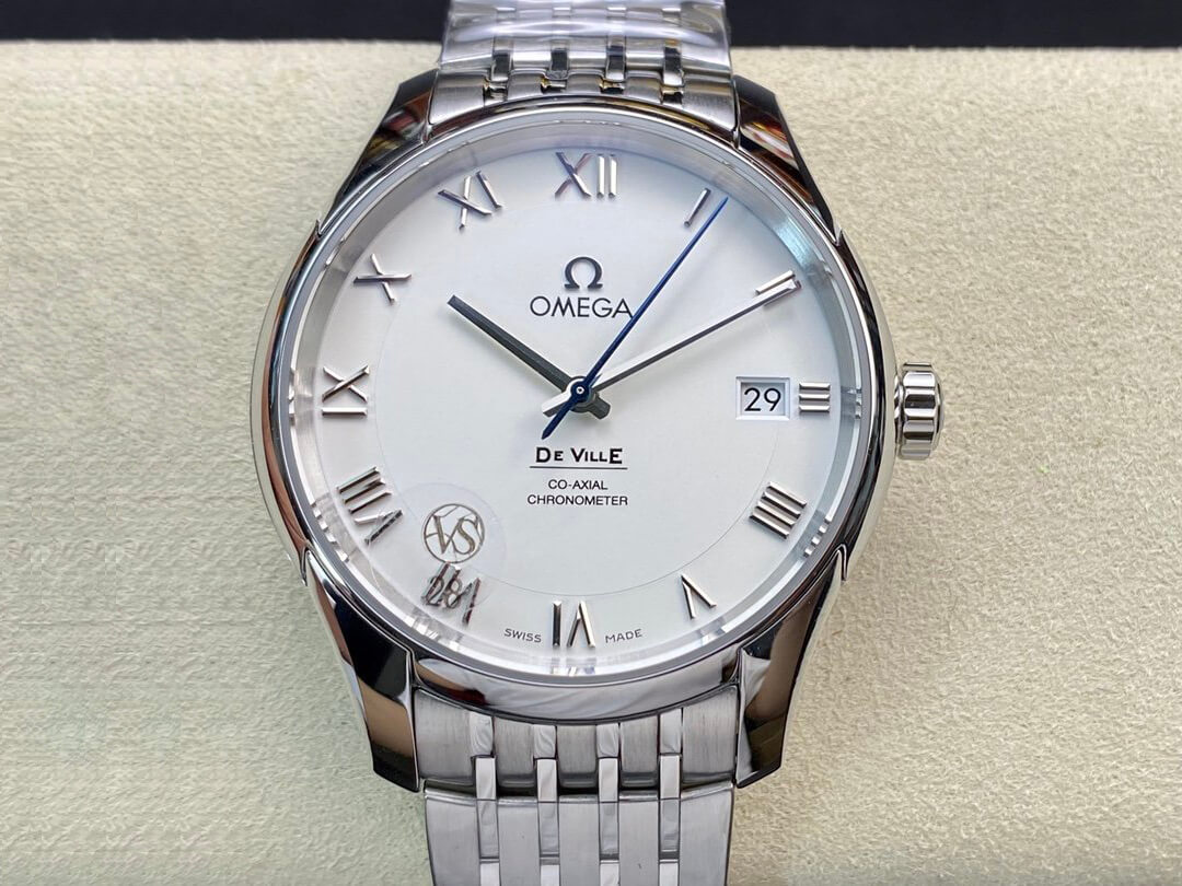 Omega De Ville 431.10.41.21.02.001 VS Factory White Dial Replica Watch Omega De Ville 431.10.41.21.02.001 VS Factory White Dial Replica Watch