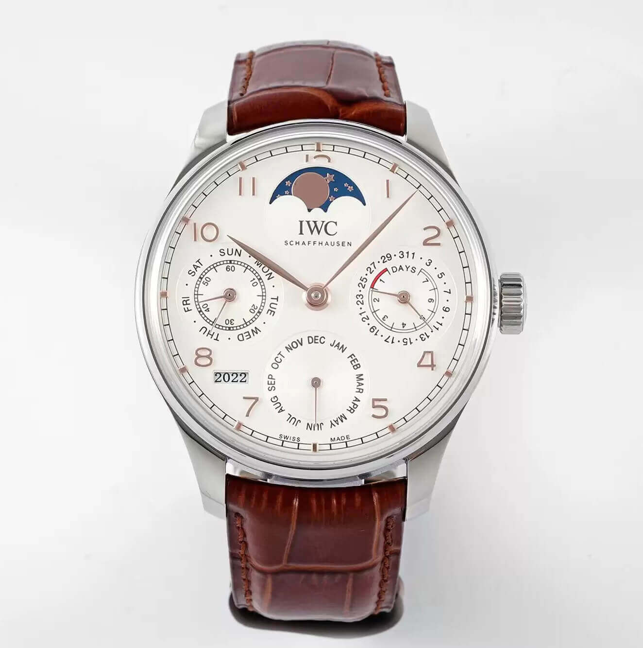 IWC Portuguese IW503307 APS Factory Perpetual Calendar Stainless Steel Case Replica Watch IWC Portuguese IW503307 APS Factory Perpetual Calendar Stainless Steel Case Replica Watch