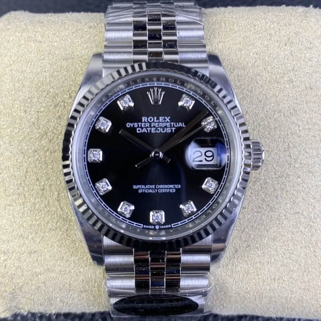 Rolex Datejust M126234-0027 36MM Clean Factory Diamond Dial Replica Watch Rolex Datejust M126234-0027 36MM Clean Factory Diamond Dial Replica Watch