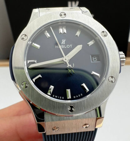 Hublot Classic Fusion 581.NX.7170.RX 33MM Quartz HB Factory Blue Dial Replica Watch Hublot Classic Fusion 581.NX.7170.RX 33MM Quartz HB Factory Blue Dial Replica Watch
