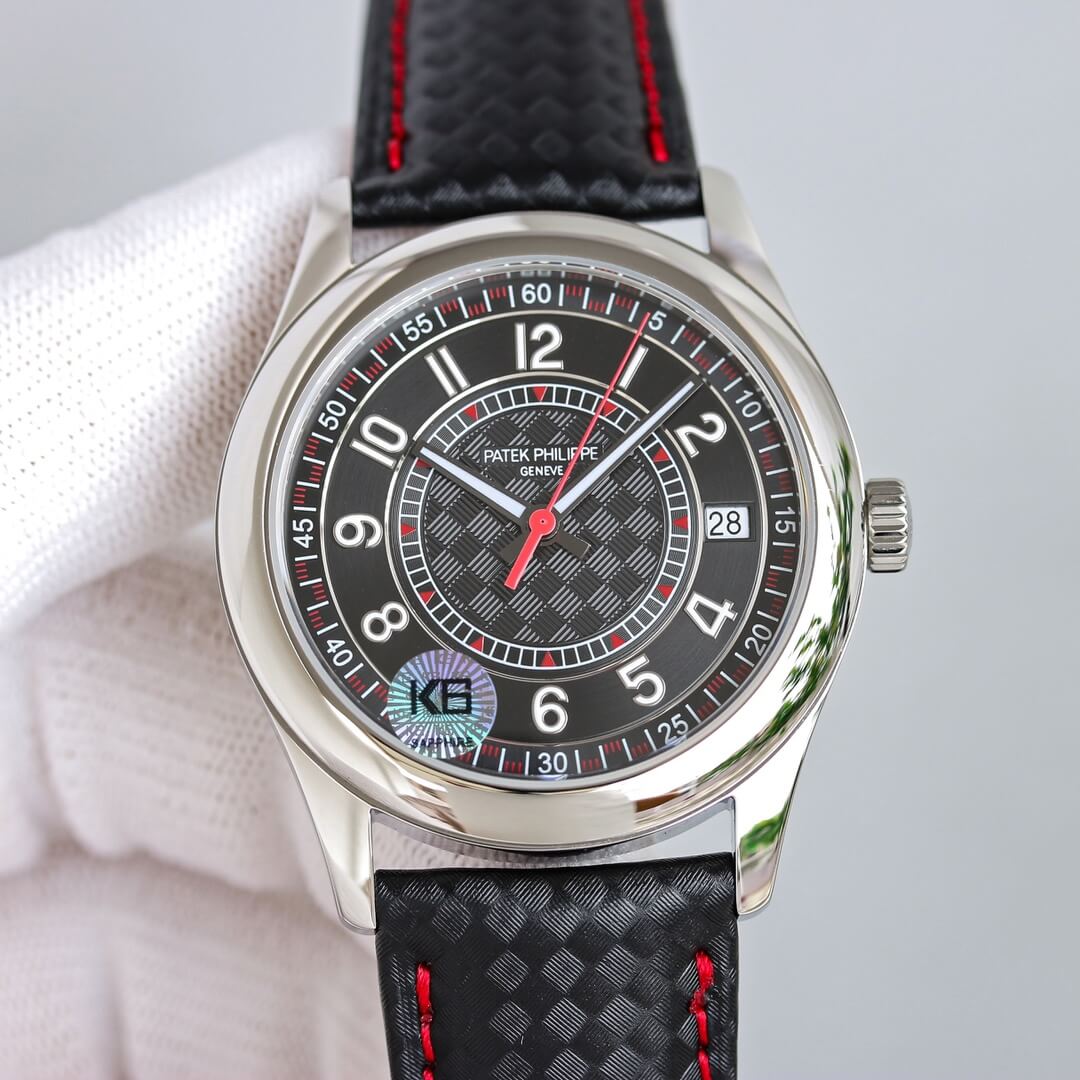 Patek Philippe Calatrava 6007G-010 GS Factory Black Dial Replica Watch Patek Philippe Calatrava 6007G-010 GS Factory Black Dial Replica Watch