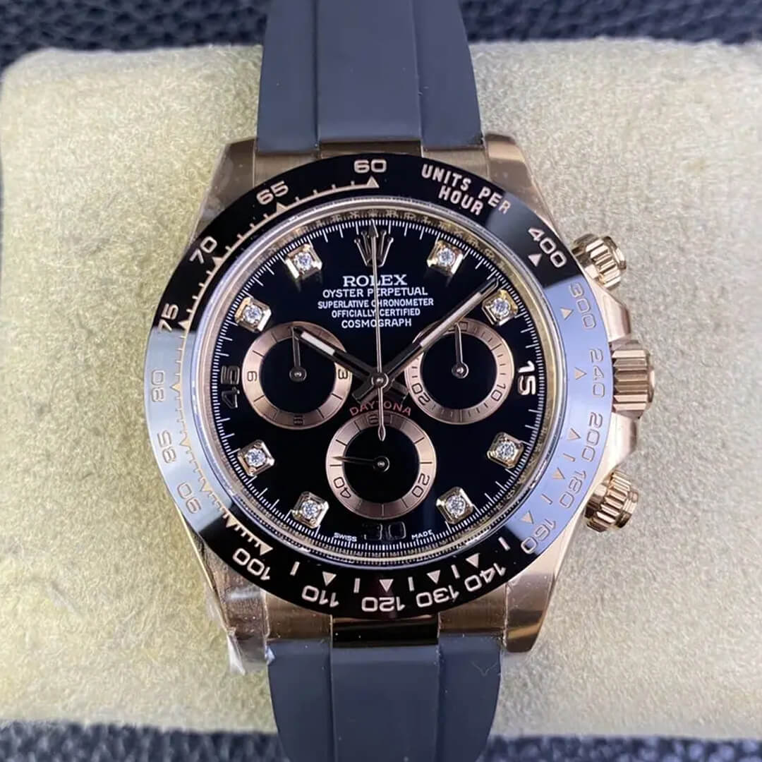Rolex Cosmograph Daytona M116515ln-0057 Clean Factory Rubber Strap Replica Watch Rolex Cosmograph Daytona M116515ln-0057 Clean Factory Rubber Strap Replica Watch