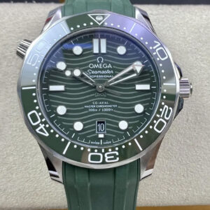 Omega Seamaster Diver 300M 210.32.42.20.10.001 VS Factory Green Dial Replica Watch