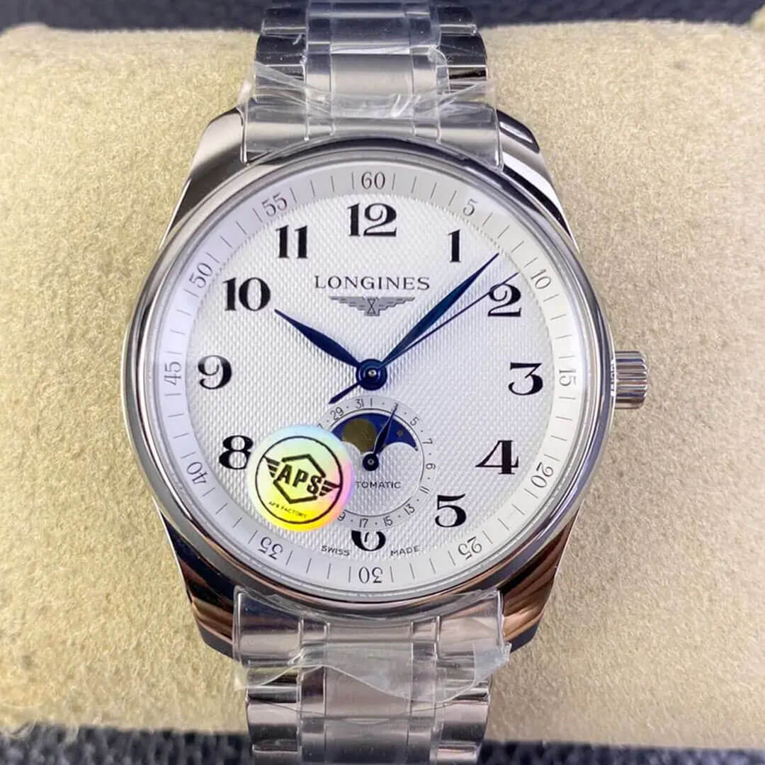 Longines Master Collection L2.909.4.78.6 APS Factory Stainless Steel Strap Replica Watch Longines Master Collection L2.909.4.78.6 APS Factory Stainless Steel Strap Replica Watch