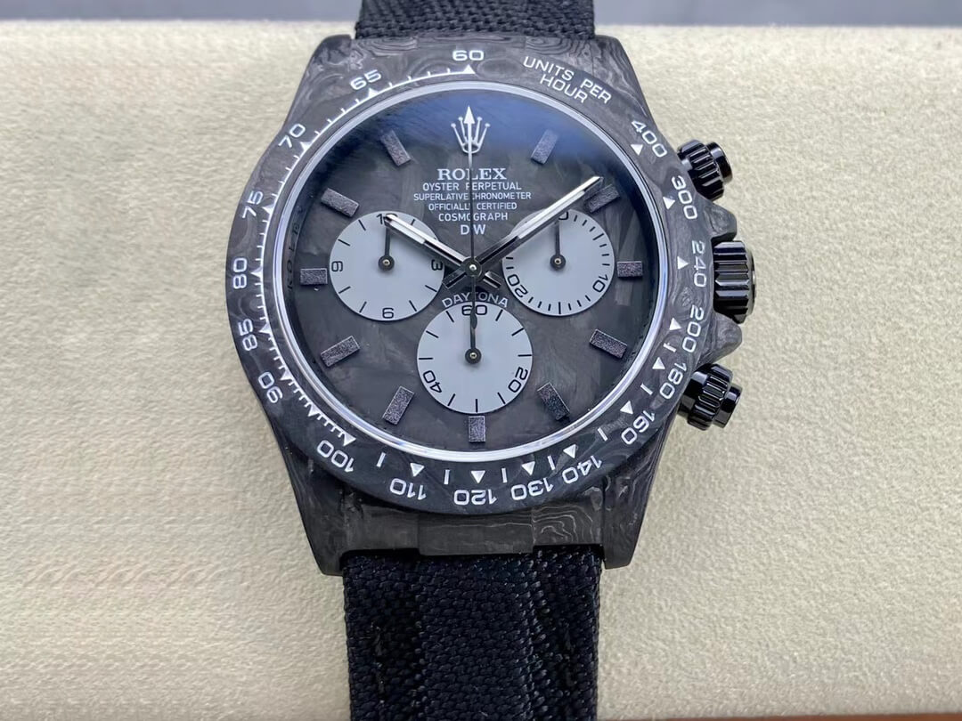 Rolex Daytona Cosmograph Diw Custom Version Noob Factory Black Strap Replica Watch Rolex Daytona Cosmograph Diw Custom Version Noob Factory Black Strap Replica Watch