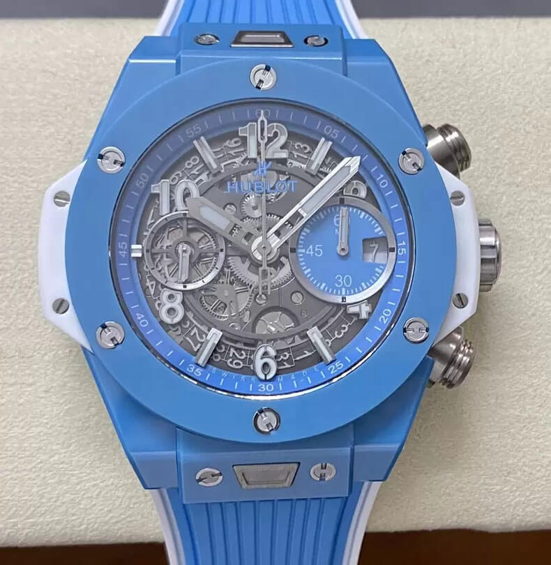 Hublot BIG BANG Unico 441.EX.5120.RX BB Factory Blue Ceramic Case Replica Watch Hublot BIG BANG Unico 441.EX.5120.RX BB Factory Blue Ceramic Case Replica Watch