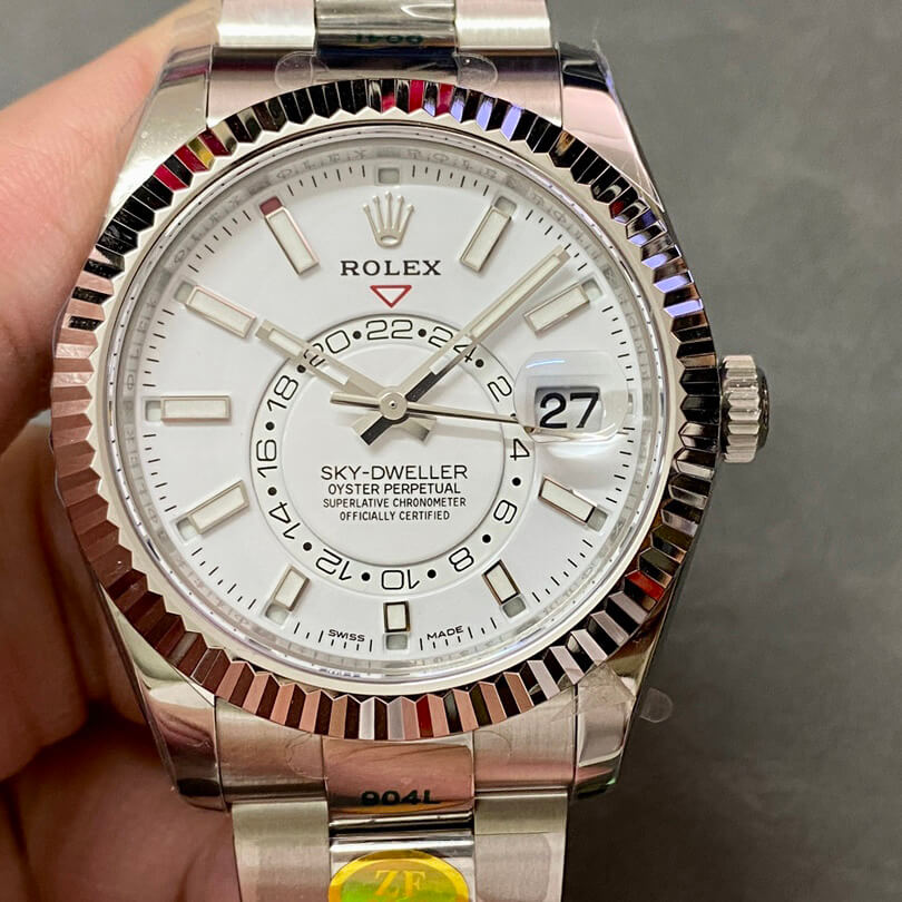 Rolex Sky Dweller M336934-0003 ZF Factory Stainless Steel Replica Watch Rolex Sky Dweller M336934-0003 ZF Factory Stainless Steel Replica Watch