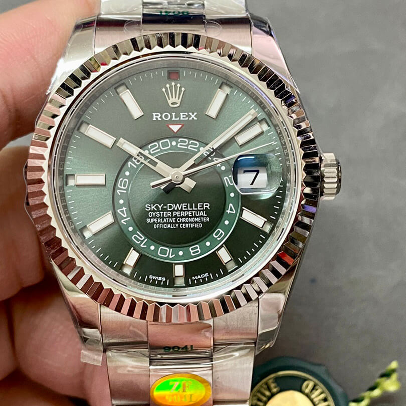 Rolex Sky Dweller M336934-0001 ZF Factory Stainless Steel Replica Watch Rolex Sky Dweller M336934-0001 ZF Factory Stainless Steel Replica Watch