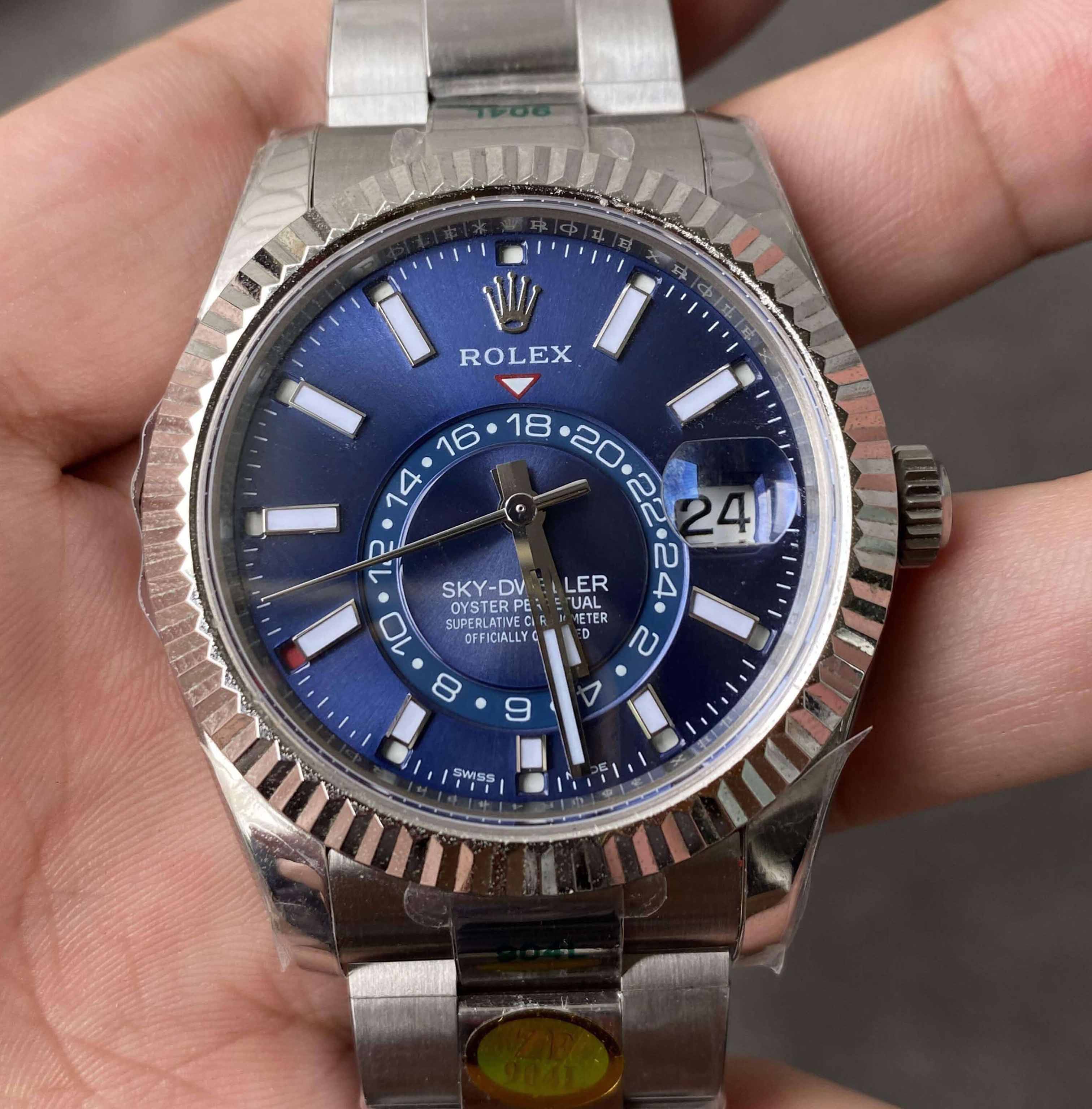 Rolex Sky Dweller M336934-0005 ZF Factory Stainless Steel Replica Watch Rolex Sky Dweller M336934-0005 ZF Factory Stainless Steel Replica Watch