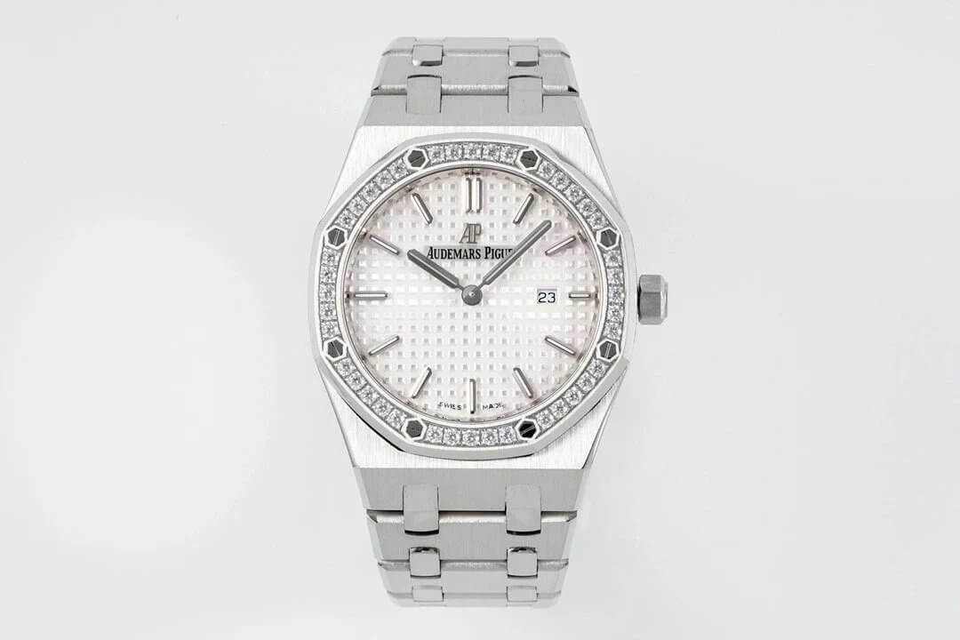 Audemars Piguet Royal Oak Quartz 33MM 67651ST.ZZ.1261ST.01 ZF Factory Diamond Bezel Replica Watch Audemars Piguet Royal Oak Quartz 33MM 67651ST.ZZ.1261ST.01 ZF Factory Diamond Bezel Replica Watch