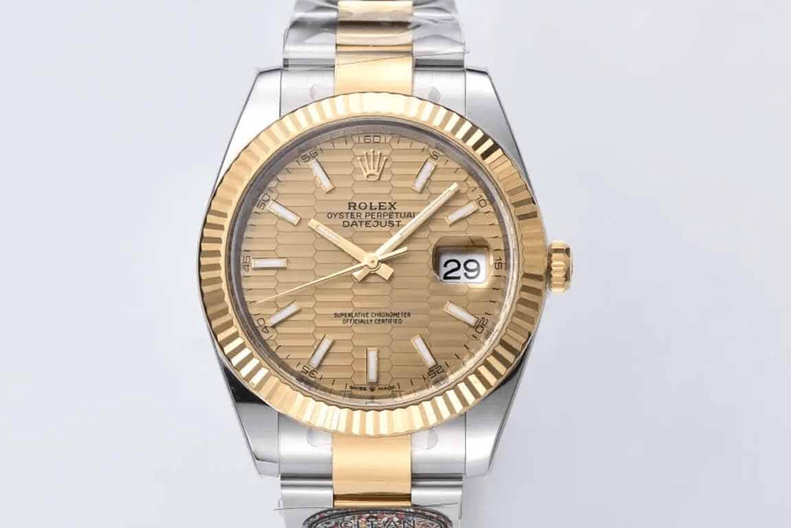 Rolex Datejust 41MM M126333-0021 Clean Factory Yellow Gold Replica Watch Rolex Datejust 41MM M126333-0021 Clean Factory Yellow Gold Replica Watch